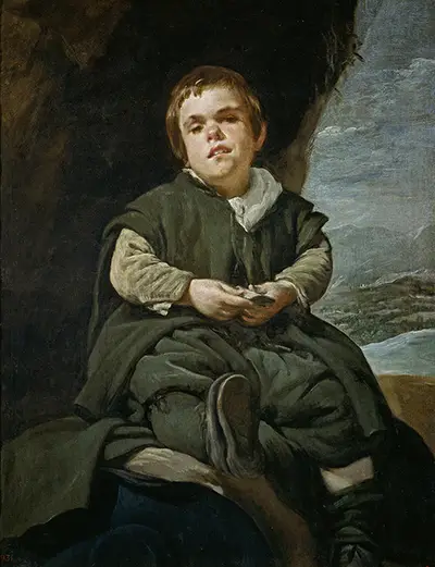 Portrait of Francisco Lezcano (The Boy from Vallecas) Diego Velazquez